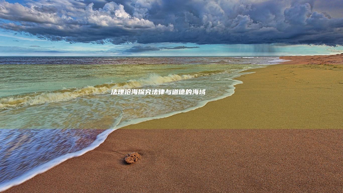 法理沧海：探究法律与道德的海域